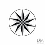 10 Triangle inside Circle design 6