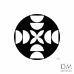 12 Semicircle inside circle design 2