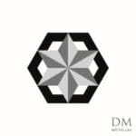 2 Equilateral triangle inside Hexagon design 11