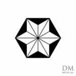 2 Equilateral triangle inside Hexagon design 15