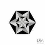 2 Equilateral triangle inside Hexagon design 17