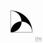 2 Semicircle inside Quarter Circle design 2