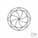 2 Square inside Circle design 13