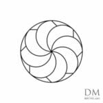 2 Square inside Circle design 19