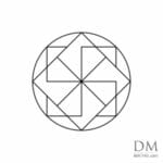 2 Square inside Circle design 26