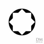 2 Square inside Circle design 4