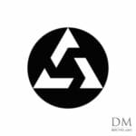 2 Triangle inside Circle design 11