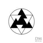 2 Triangle inside Circle design 14