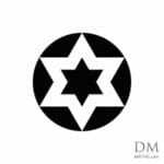 2 Triangle inside Circle design 6