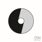 2 lines inside Circle design 2