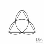 3 Semicircle inside a Triangle design 1