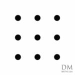 3 x 3 Dots design
