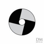 4 Lines inside Circle design 2