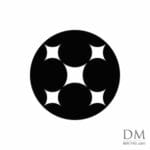 4 Quarter Circle inside Circle design 16