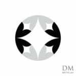 4 Quarter Circle inside Circle design 18