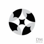 4 Quarter Circle inside Circle design 20