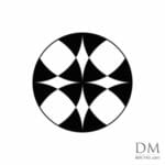 4 Quarter Circle inside Circle design 25