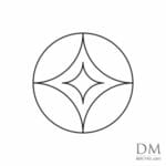 4 Quarter Circle inside Circle design 6