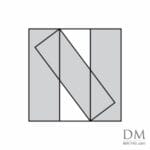 4 Rectangle inside Square design 2