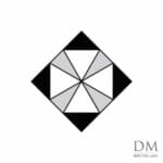 4 Triangle inside Square design 3