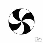 4 Waves inside Circle design 2