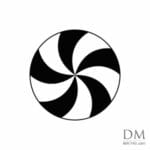 5 Waves inside Circle design 2