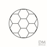 7 Hexagon inside circle design 1