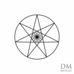 7 Triangle inside Circle design 1