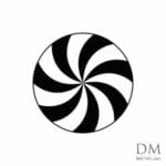 7 Waves inside Circle design 2