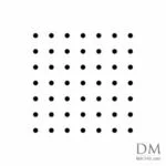 7 x 7 Dots design