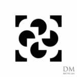 8 Circle inside Square design 3