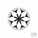 8 Semicircle inside circle design 5