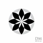 8 Semicircle inside circle design 6