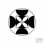 8 Semicircle inside circle design 9