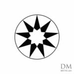 9 Triangle inside Circle design 2