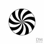 9 Waves inside Circle design 2