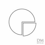 A Quarter and Three fourth of circle