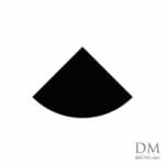 A filled Quarter of Circle