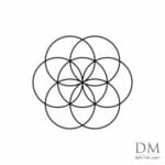 Circle Flower design 1