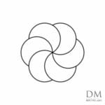 Circle Overlapping design 1