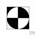 Circle inside Square design 4