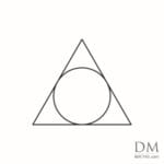 Circle inside Triangle design 1