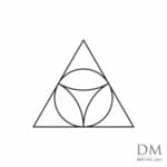 Circle inside Triangle design 3