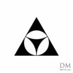 Circle inside Triangle design 4