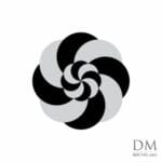 Circle overlapping design 4