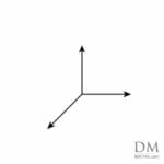 Coordinate axes line
