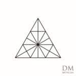 Equilateral Triangle in Eighteen Equal parts b