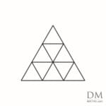 Equilateral Triangle in Nine Equal parts