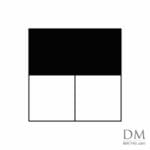 Half filled of a Square