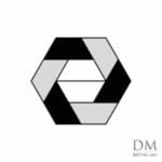 Hexagon in eight equal parts design 2